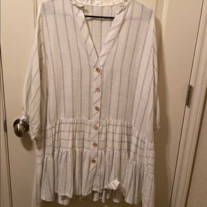 White dress size medium